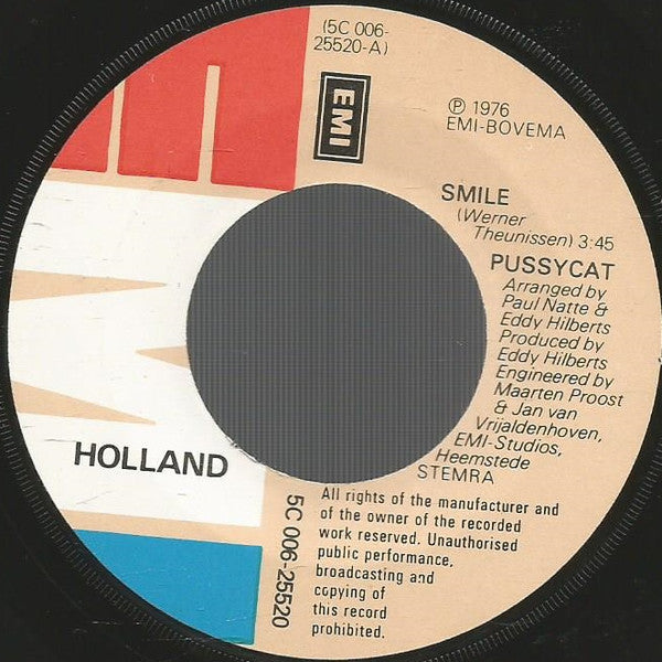 Pussycat (2) : Smile (7",Single,45 RPM)