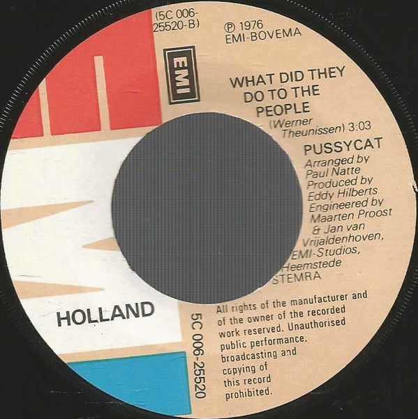 Pussycat (2) : Smile (7",Single,45 RPM)