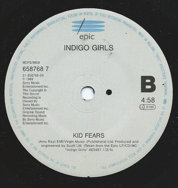 Indigo Girls : Galileo (7",45 RPM,Single)