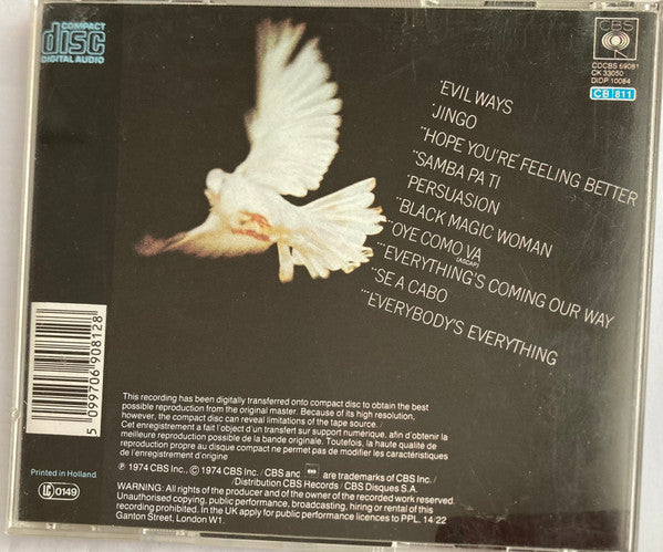 Santana : Santana's Greatest Hits (Compilation,Reissue)