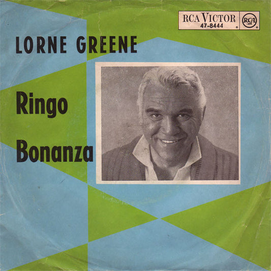 Lorne Greene : Ringo / Bonanza (7",Mono,45 RPM)