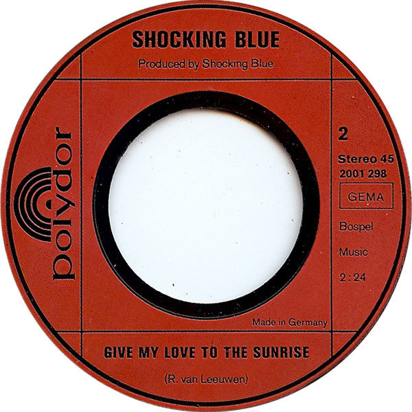 Shocking Blue : Inkpot (7",45 RPM,Single,Stereo)