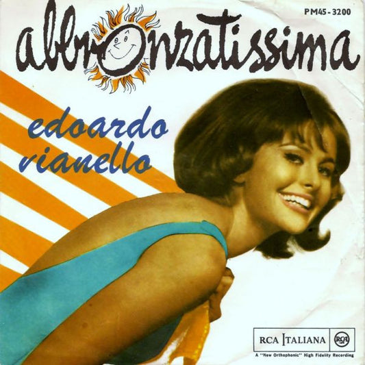 Edoardo Vianello : Abbronzatissima (7",45 RPM,Mono)