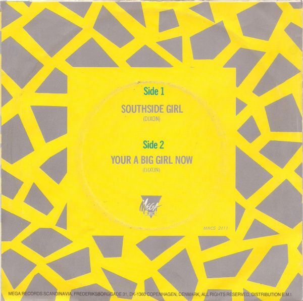 Don Dixon : Southside Girl (7",45 RPM,Single,Stereo)