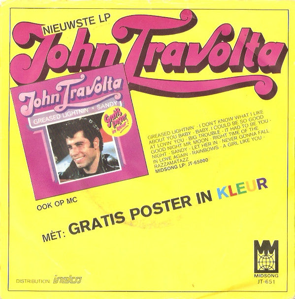 John Travolta : Big Trouble (7",45 RPM,Single,Limited Edition)