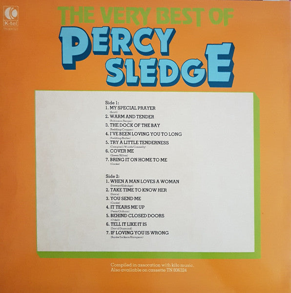 Percy Sledge : The Very Best Of Percy Sledge (LP,Compilation)