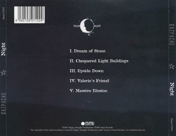Gazpacho (2) : Night (Album)