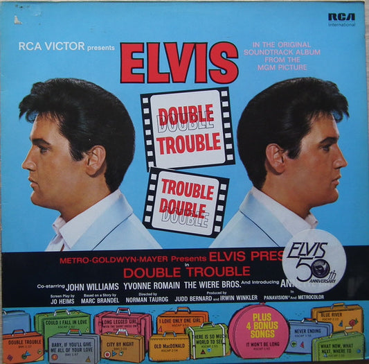 Elvis Presley : Double Trouble (LP, Album, RE)