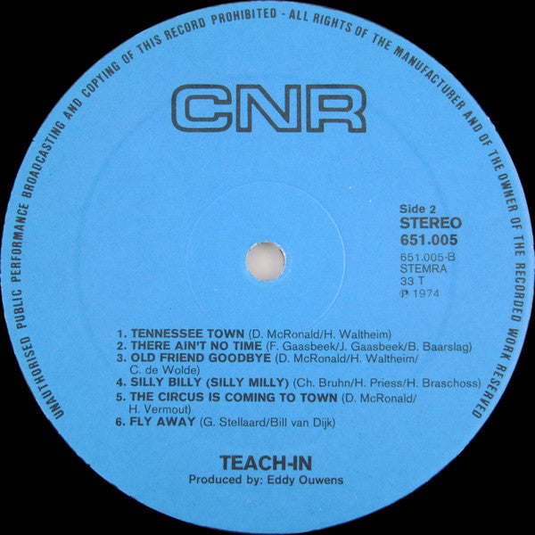 Teach-In : Roll Along (LP,Album)