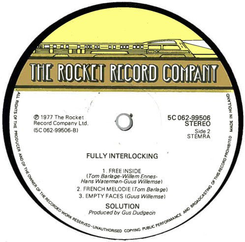 Solution (4) : Fully Interlocking (LP,Album)