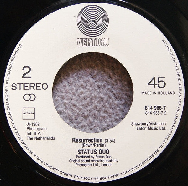 Status Quo : Marguerita Time (7",45 RPM,Single)