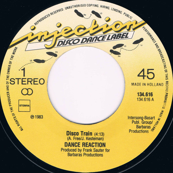 Dance Reaction : Disco Train (Remix) (7",45 RPM)