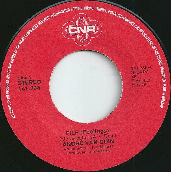 André van Duin : File (7",Single,45 RPM)