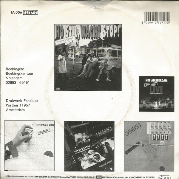 Drukwerk : Kapsones (7",45 RPM,Single)