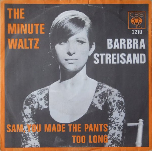 Barbra Streisand : The Minute Waltz (7",45 RPM)