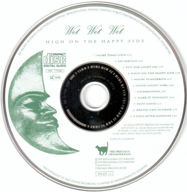 Wet Wet Wet : High On The Happy Side (Album)