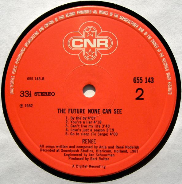 Renée : The Future None Can See (LP,Album)