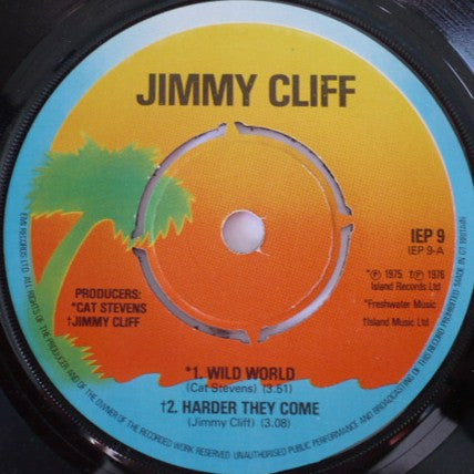 Jimmy Cliff : Wild World (7",EP,45 RPM)
