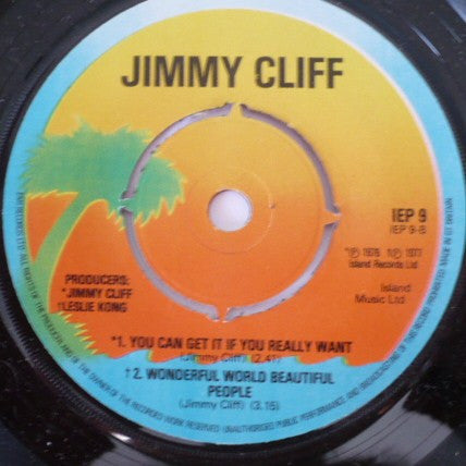 Jimmy Cliff : Wild World (7",EP,45 RPM)