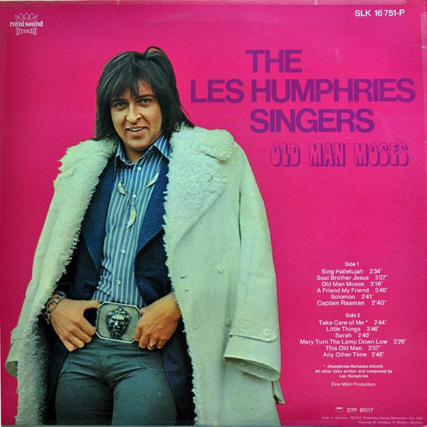 Les Humphries Singers : Old Man Moses (LP,Album)