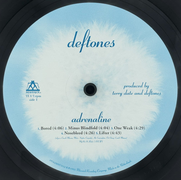Deftones : Adrenaline (LP,Album,Repress)