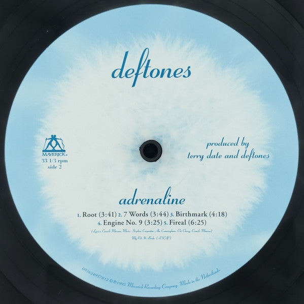 Deftones : Adrenaline (LP,Album,Repress)