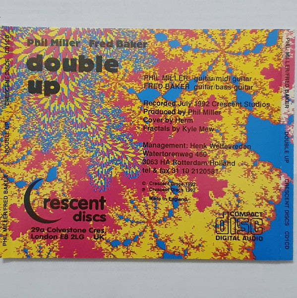Phil Miller / Fred T. Baker : Double Up (Album,Reissue)