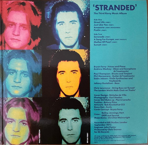 Roxy Music : Stranded (LP,Album,Reissue,Remastered)