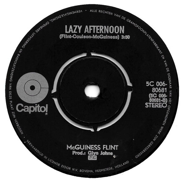 McGuinness Flint : When I'm Dead And Gone (7",45 RPM,Single)