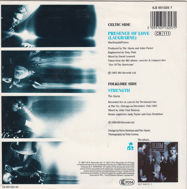 Alarm, The : Presence Of Love (7",33 ⅓ RPM,45 RPM,Single)