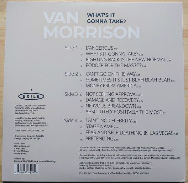 Van Morrison : What's It Gonna Take? (LP,Album,Limited Edition)