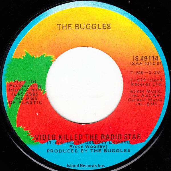 Buggles, The : Video Killed The Radio Star (7",45 RPM,Single)