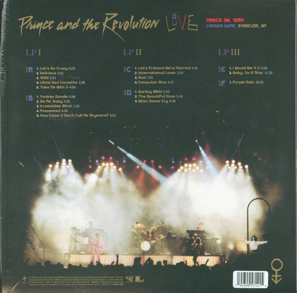 Prince And The Revolution : Live (LP,Album,Reissue,Remastered)