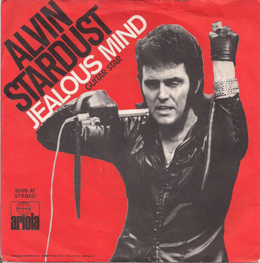 Alvin Stardust : Jealous Mind (7",45 RPM,Single)