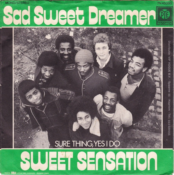 Sweet Sensation (2) : Sad Sweet Dreamer (7",Single,45 RPM)