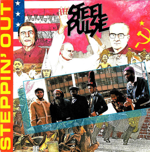 Steel Pulse : Steppin' Out (7",45 RPM)