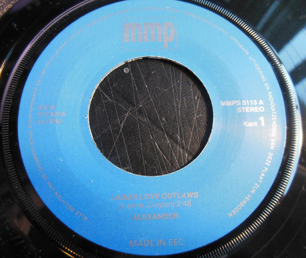 alexander (163) : ladies love outlaws (7",45 RPM,Single)