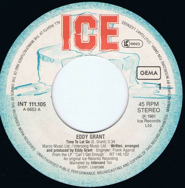Eddy Grant : Time To Let Go (7",Single,45 RPM)