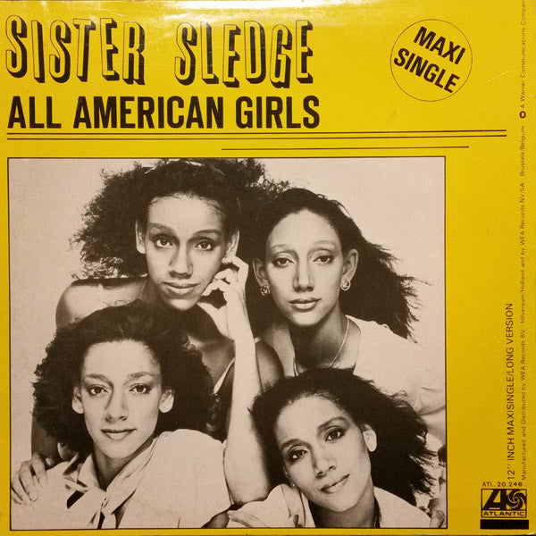 Sister Sledge : All American Girls (12",33 ⅓ RPM,Maxi-Single)