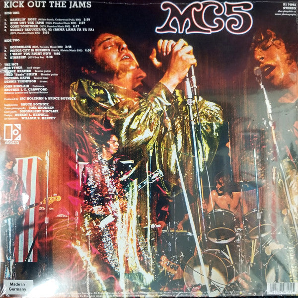 MC5 : Kick Out The Jams (LP,Album,Reissue)