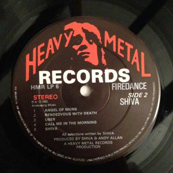 Shiva (21) : Firedance (LP,Album)