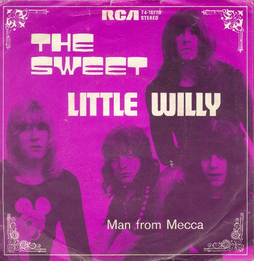 The Sweet : Little Willy (7",45 RPM,Single,Stereo)