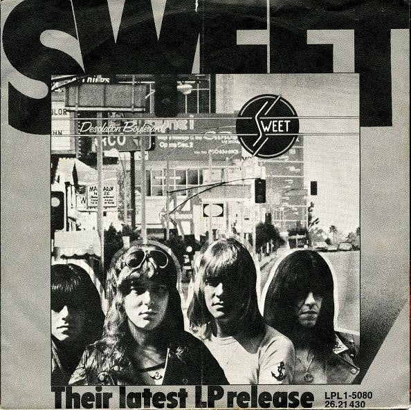 The Sweet : Fox On The Run (7",45 RPM,Single,Stereo)