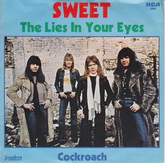 The Sweet : The Lies In Your Eyes (7",45 RPM,Single)