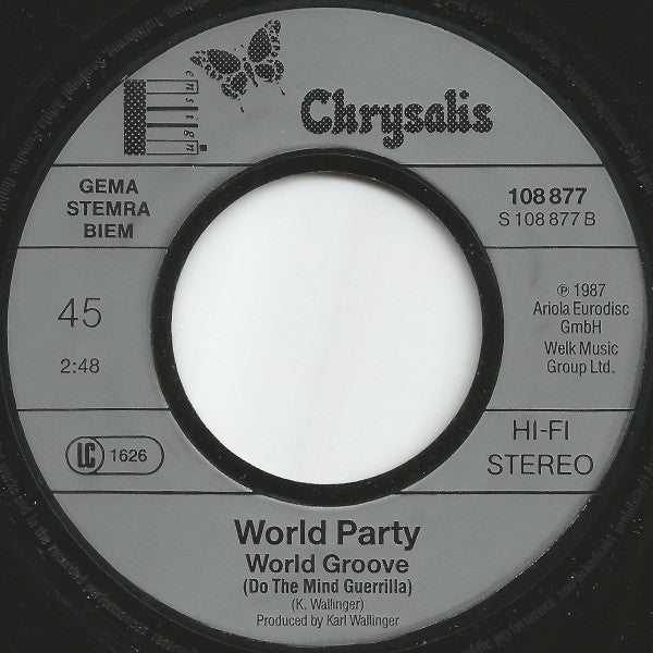 World Party : Ship Of Fools (7",45 RPM,Single,Stereo)