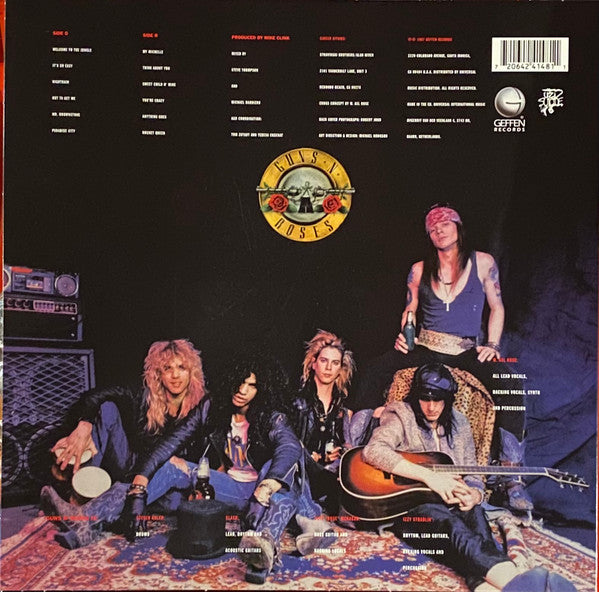Guns N' Roses : Appetite For Destruction (LP,Album,Reissue)