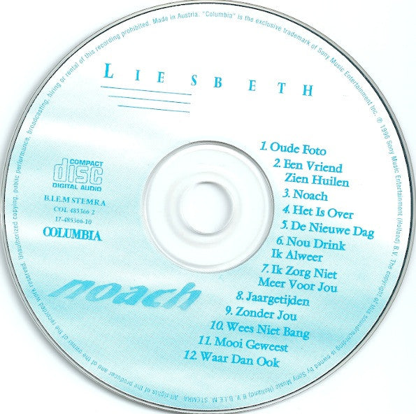 Liesbeth List : Noach (Album)