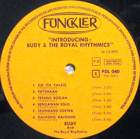 Rudy & The Royal Rhythmics : Introducing (LP)