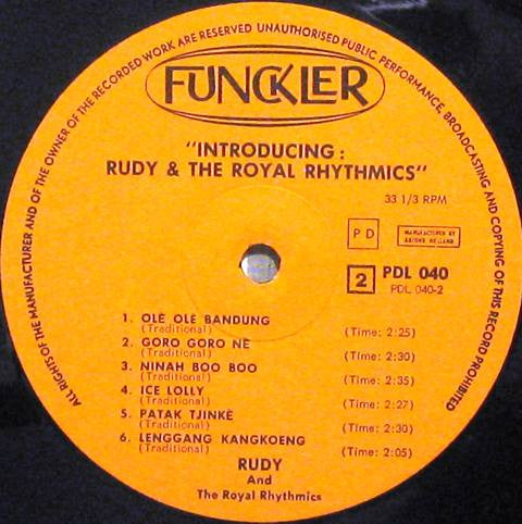 Rudy & The Royal Rhythmics : Introducing (LP)