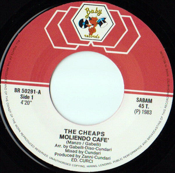 Cheaps : Moliendo Café (7",45 RPM)